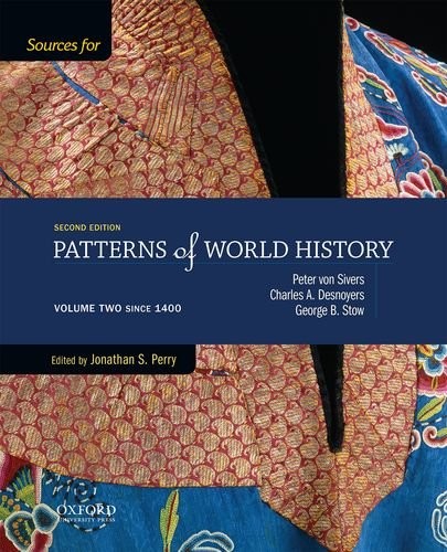 Cover for Sources for Patterns of World History: Volume Two Since 1400