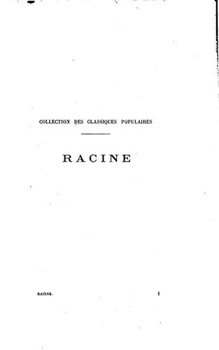 Cover for Racine