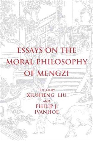 Cover for Essays on the Moral Philosophy of Mengzi