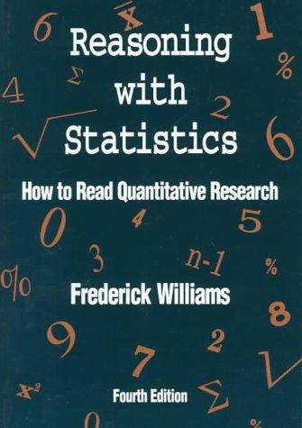 Cover for Reasoning With Statistics