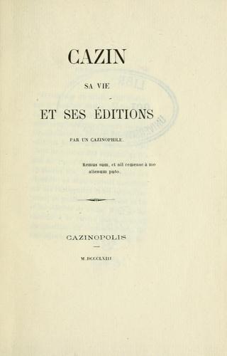 Cover for Cazin
