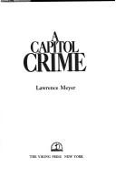 Cover for A Capitol crime