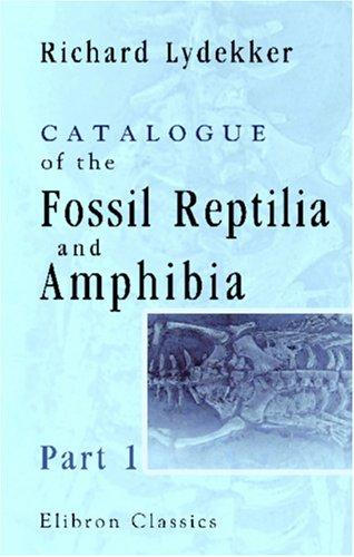 Cover for Catalogue of the Fossil Reptilia and Amphibia in the British Museum (Natural History)