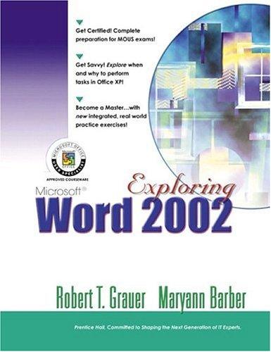 Cover for Learn Word 2002 Volume I