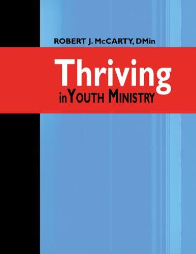 Cover for Thriving In Youth Ministry