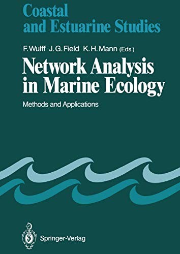 Cover for Network Analysis in Marine Ecology