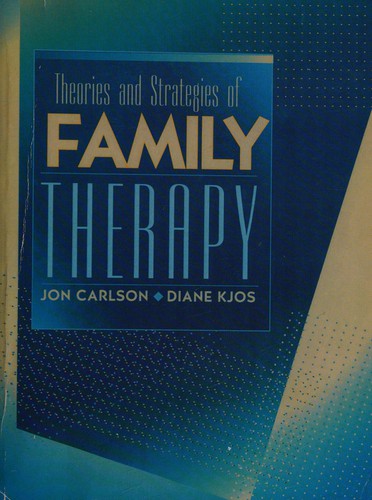Cover for Theories and strategies of family therapy