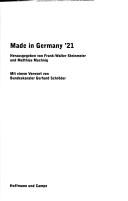 Cover for Made in Germany '21