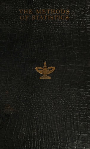 Cover for The methods of statistics