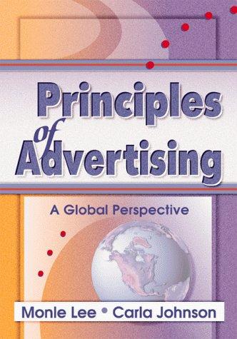Cover for Principles of Advertising
