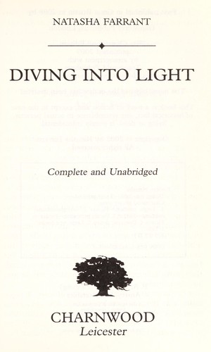 Cover for Diving into light