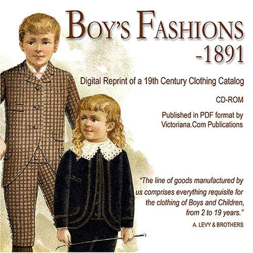 Cover for Boy's Fashions 1891 (Catalog)