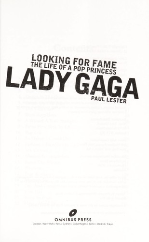 Cover for Lady Gaga