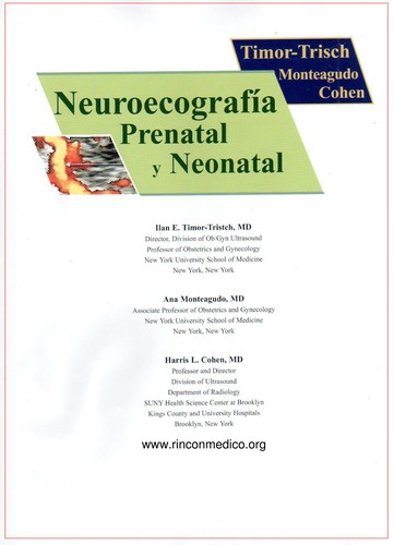 Cover for Neuroecografia Prenatal y Neonatal