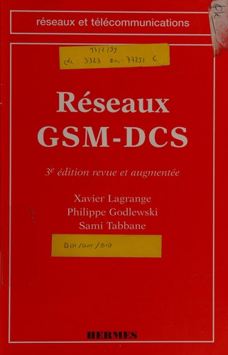 Cover for Réseaux GSM-DCS