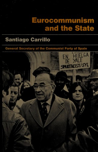 Cover for Eurocommunism and the state