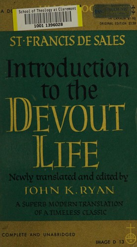 Cover for Introduction to the devout life