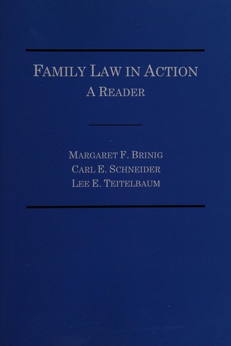 Cover for Family Law in Action