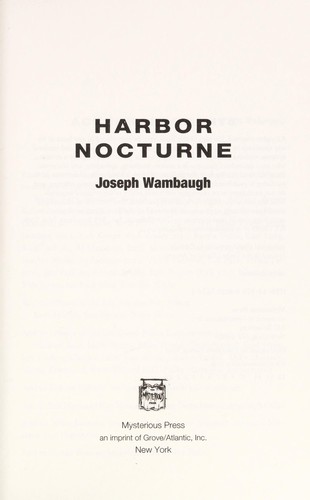 Cover for Harbor nocturne