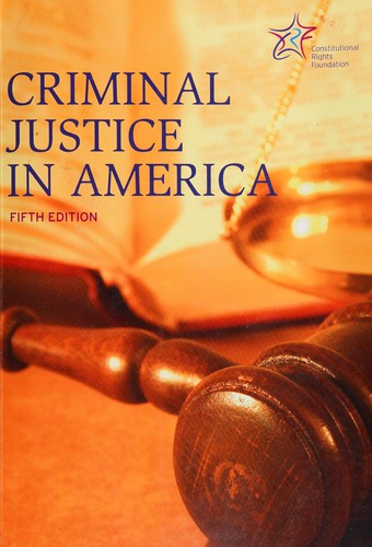 Cover for Criminal justice in America