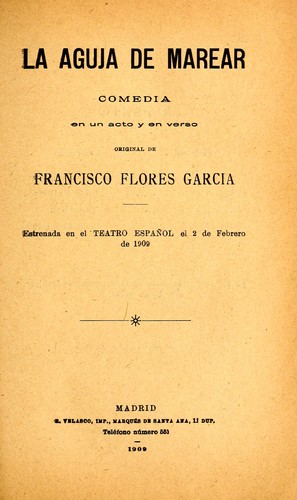 Cover for La aguja de marear