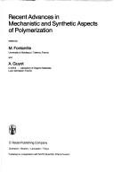 Cover for Recent advances in mechanistic and synthetic aspects of polymerization