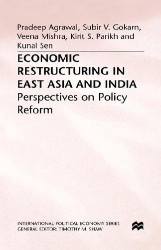 Cover for Economic restructuring in East Asia and India