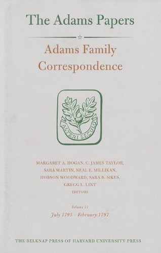 Cover for Adams Family Correspondence, Volume 11