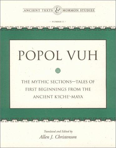 Cover for Popol Vuh