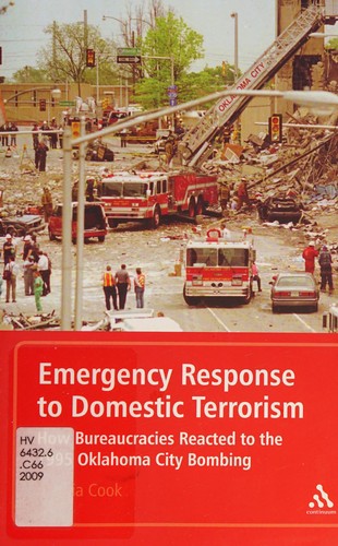 Cover for Emergency response to domestic terrorism