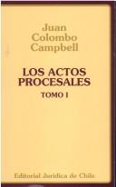 Cover for Los actos procesales