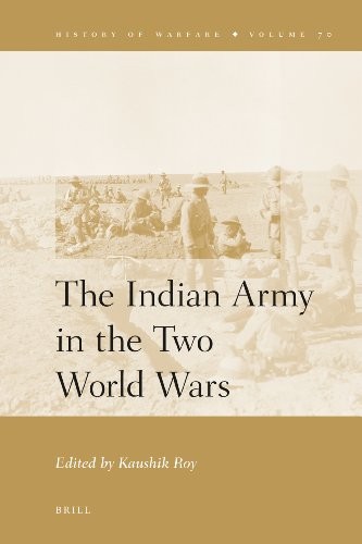 Cover for The Indian Army in the two World Wars