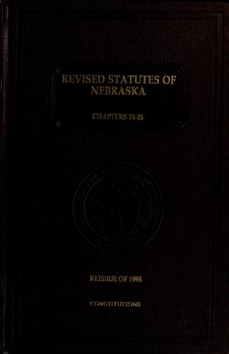 Cover for Revised statutes of Nebraska