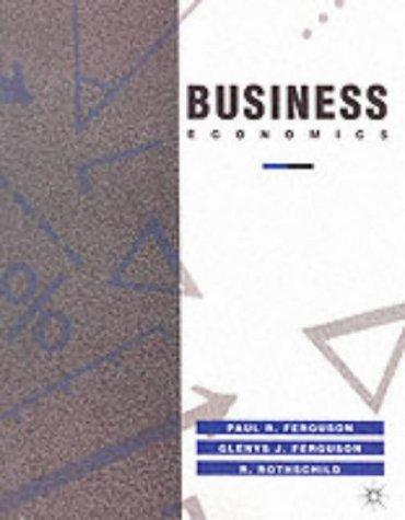 Cover for Business Economics (Palgrave Texts in Econometrics)