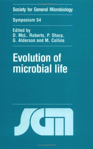 Cover for Evolution of microbial life