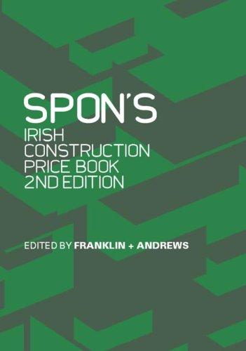 Cover for Spon's Irish construction price book