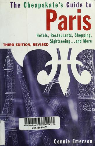 Cover for The cheapskate's guide to Paris