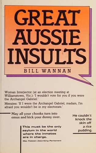 Cover for Great Aussie Insults
