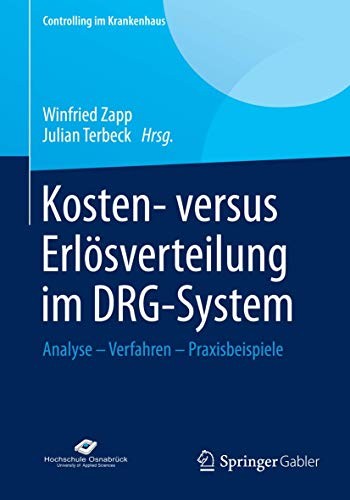 Cover for Kosten- versus Erlösverteilung im DRG-System