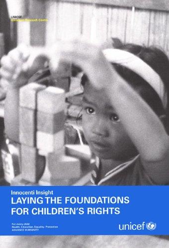 Cover for Laying the Foundations for Children's Rights