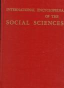 Cover for International Encyclopedia of the Social Sciences