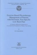 Cover for Exercise-Based Physiotherapy Management of Patients With Persistent, Non-Specific Low Back Pain