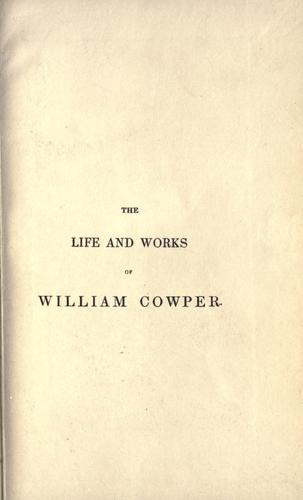 Cover for Life and works, now first completed by the introd. of his private correspondence.