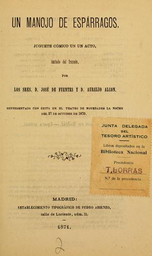 Cover for manojo de espárragos