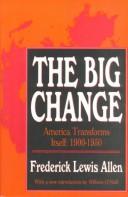 Cover for The big change