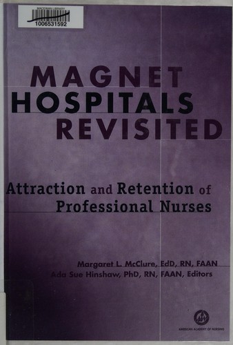 Cover for Magnet hospitals revisited