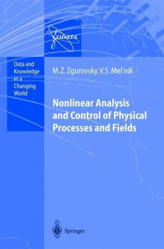 Cover for Nonlinear Analysis and Control of Physical Processes and Fields (Data and Knowledge in a Changing World)