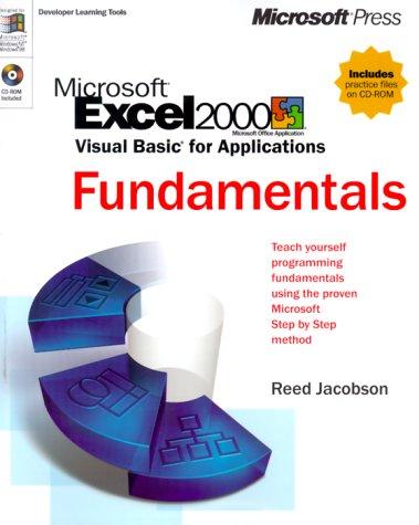 Cover for Microsoft Excel 2000 Visual Basic for applications fundamentals
