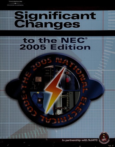 Cover for Significant changes to the NEC