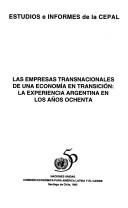 Cover for Las empresas transnacionales de una economía en transición